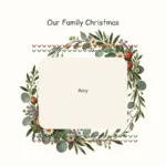 Family Christmas Sweater-Look Sweatshirt