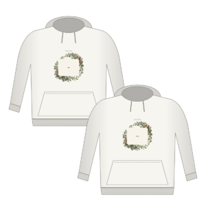 His & Hers Custom Couple Hoodie Set