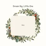 Kids Room Name Poster, Unframed