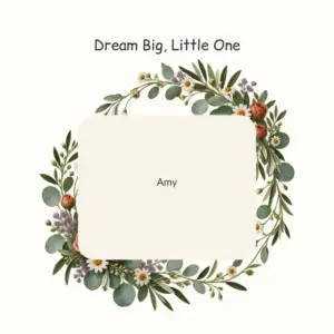 Kids Room Name Poster, Unframed