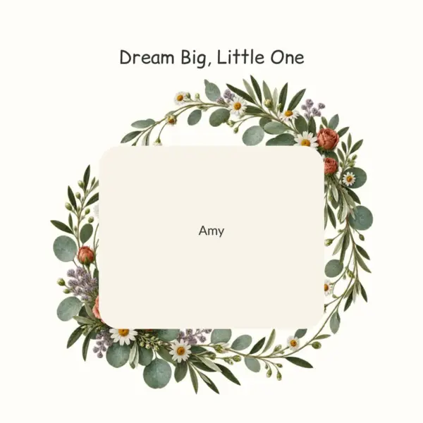 Product image Kids Room Name Poster, Unframed