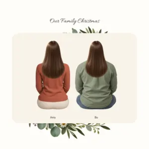 Family Christmas Tee — Up to 6 Names