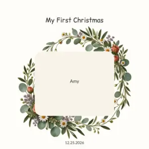 Baby’s First Christmas Ornament