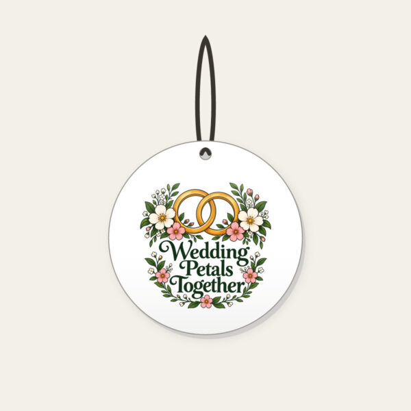 Product image Wedding Petals Together Ceramic Ornament
