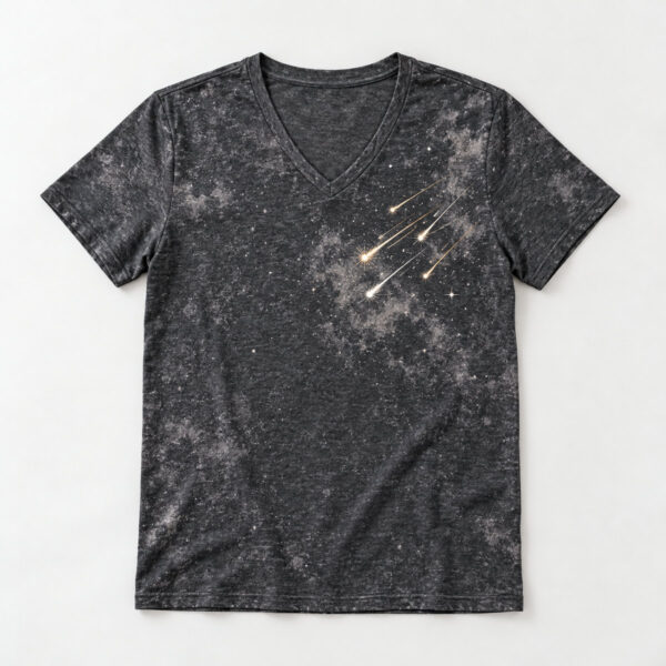 Product image Bleached Meteor Shower V-Neck Tee
