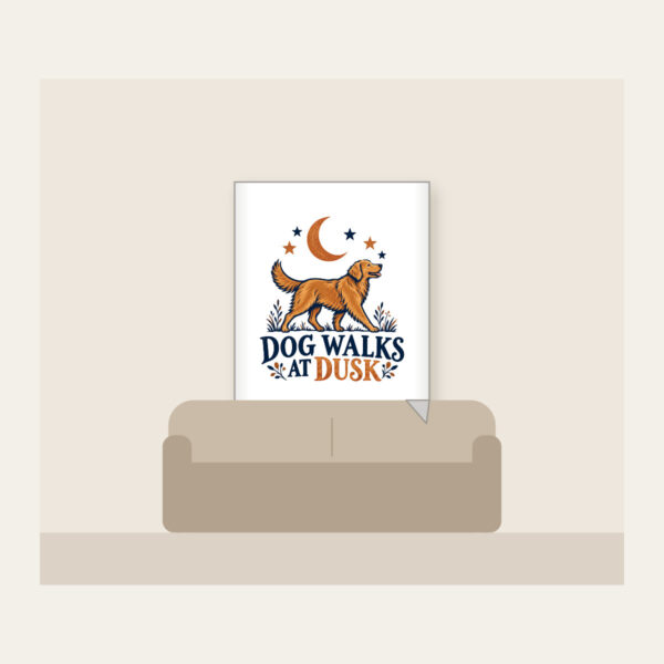 Product image Dog Walks at Dusk Fleece Blanket