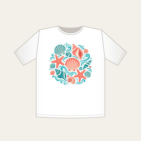 Product image Shells, Starfish and Ripples T-Shirt