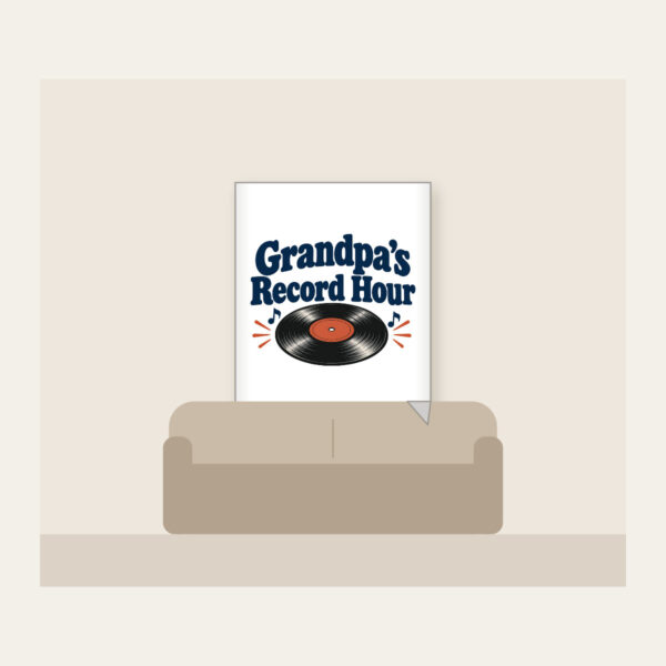 Product image Grandpa's Record Hour Fleece Blanket