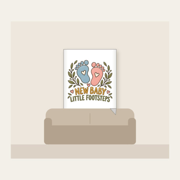 Product image New Baby Little Footsteps Fleece Blanket