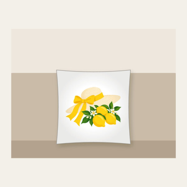 Product image Sunhat with Three Lemons Pillow