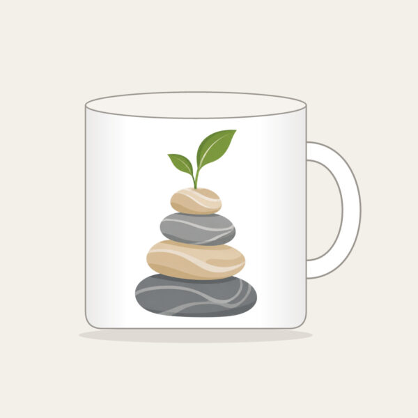 Product image Cairn Stones with a Sprout Mug