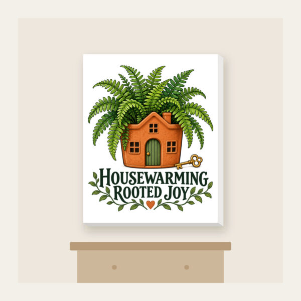 Product image Housewarming Rooted Joy Canvas Print