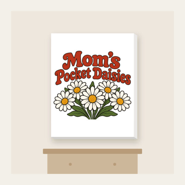Product image Mom's Pocket Daisies Canvas Print