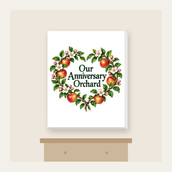 Product image Our Anniversary Orchard Canvas Print