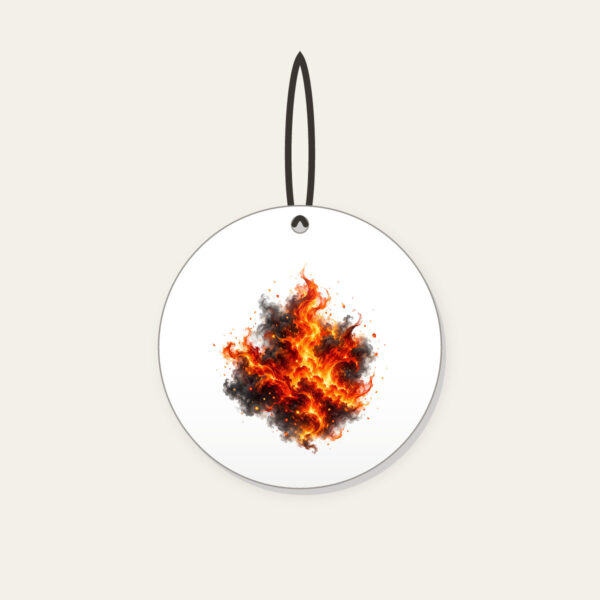 Product image Glowing Embers over Charcoal Ceramic Ornament