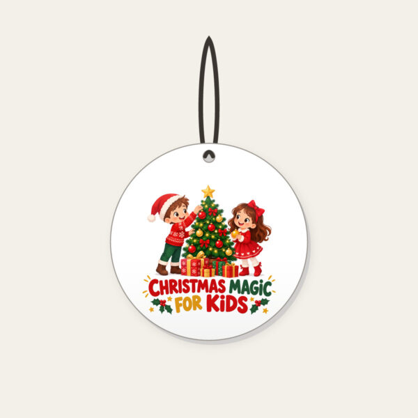 Product image Christmas Magic for Kids Ceramic Ornament