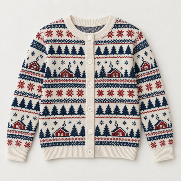 Product image Little Hearth Knitted Cardigan with White Buttons