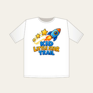 KID LITTLE STAR TRAIL T-Shirt in white