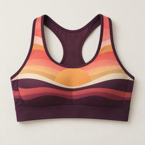 Product image Sunrise Stripes Racerback Sports Bra