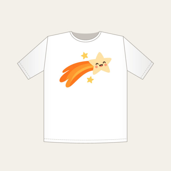 Product image Cheerful Comet with Two Stars T-Shirt