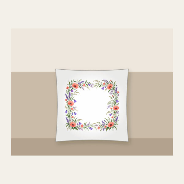 Product image Roadside Wildflower Border Pillow