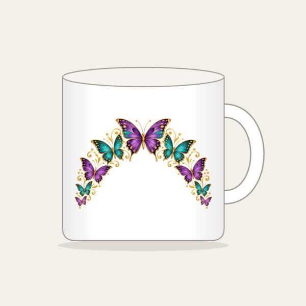 Product image Butterflies Arching Along the Edge Mug