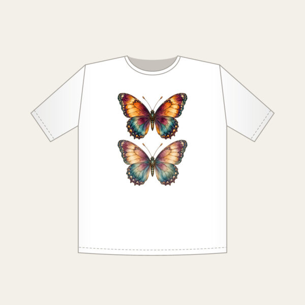 Product image Amber Plum Watercolor Butterfly T-Shirt
