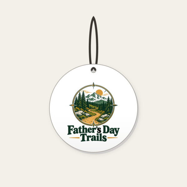 Product image Father's Day Trails Ceramic Ornament