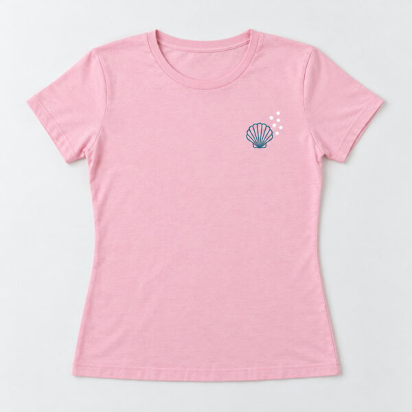 Product image Light Pink Seashell Scallop Tee