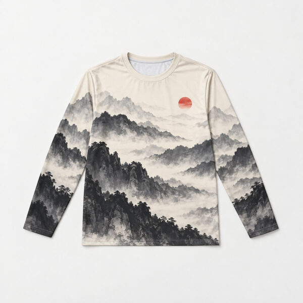 Product image Ink Wash Mountains Long Sleeve Shirt