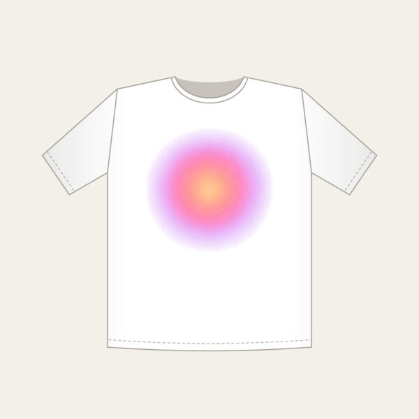 Product image Apricot to Rose to Lilac Gradient T-Shirt