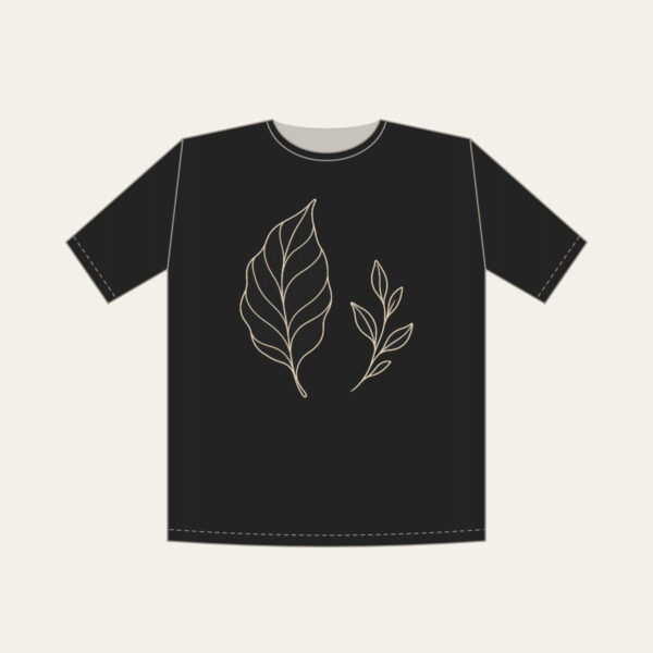 Product image Single-Line Leaf Drawing T-Shirt