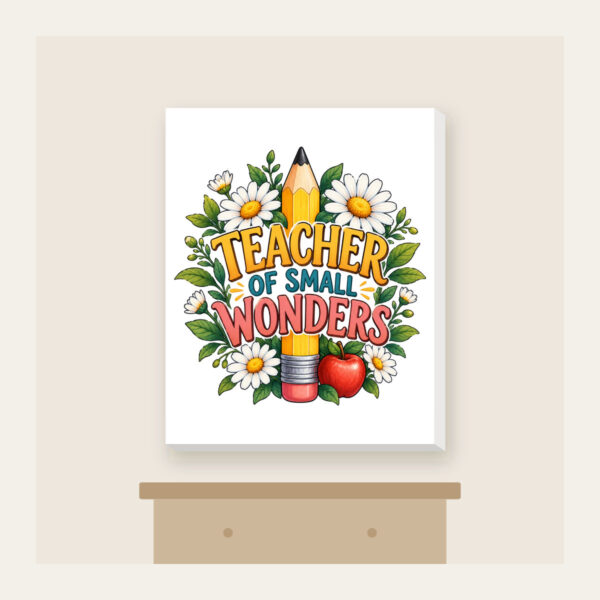 Product image Teacher of Small Wonders Canvas Print
