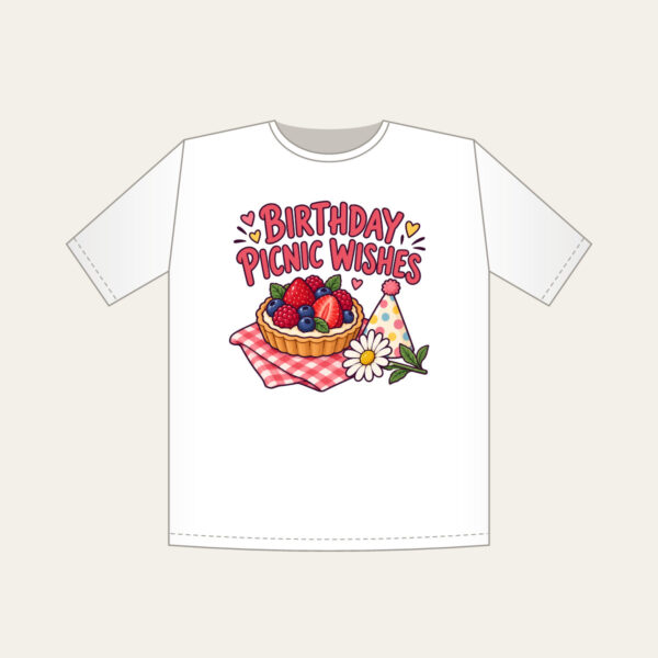 Product image Birthday Picnic Wishes T-Shirt