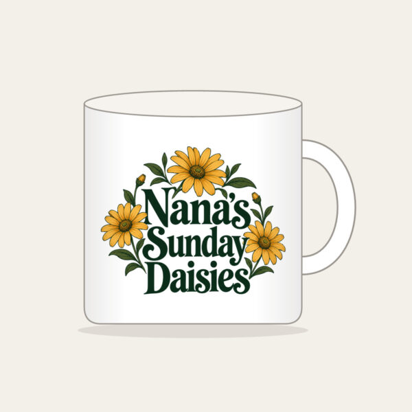 Product image Nana's Sunday Daisies Mug