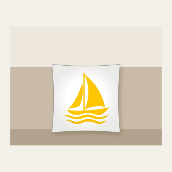 Product image Little Sailboat on Three Ripples Pillow