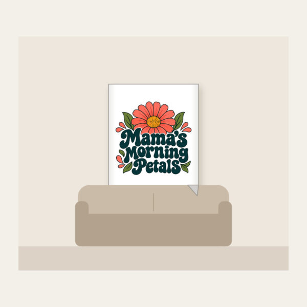 Product image Mama's Morning Petals Fleece Blanket