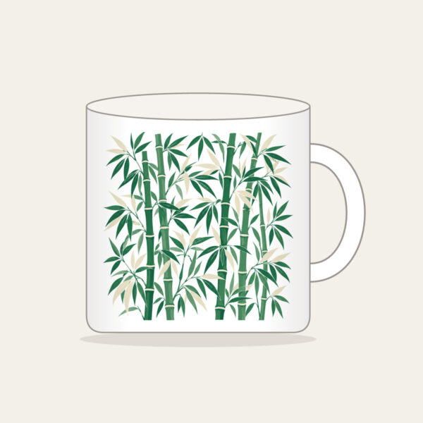 Product image Jade Bamboo Grove Pattern Mug