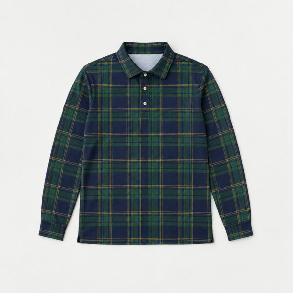 Product image Fairway Plaid Long Sleeve Polo