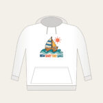 NEW BABY TINY SAILS Hoodie in white