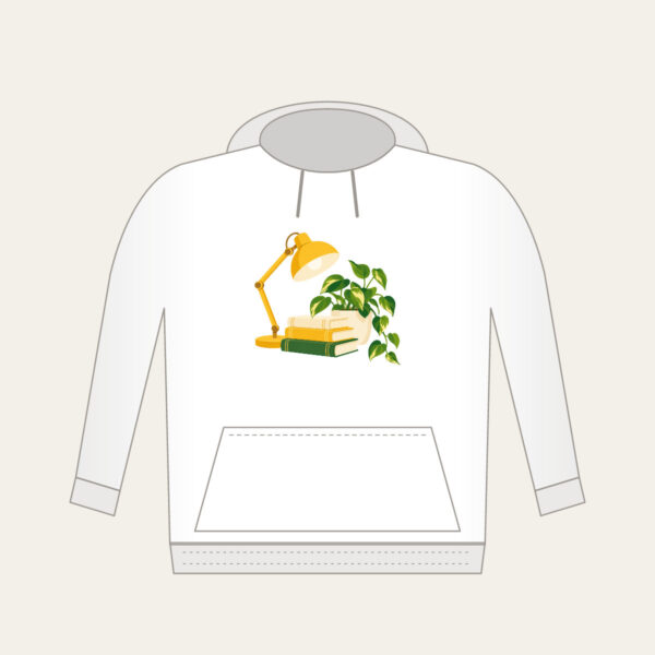 Product image Lamplit Desk with Books and Fern Hoodie