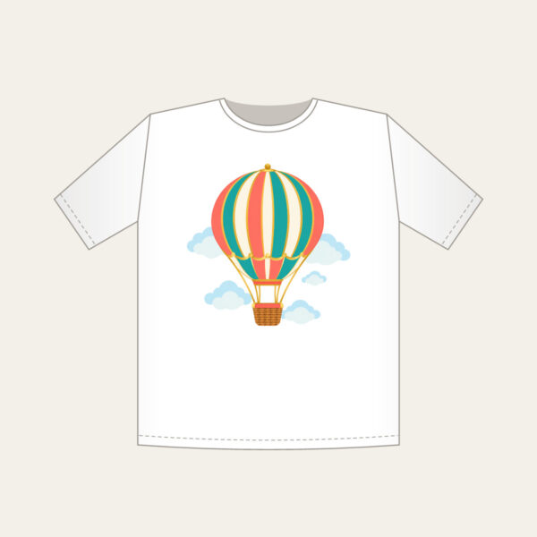 Product image Striped Hot Air Balloon T-Shirt