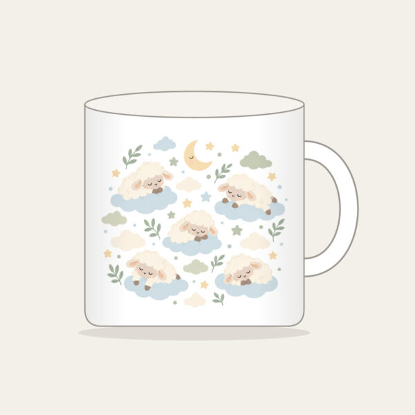 Product image Sleepy Sheep and Clouds Mug