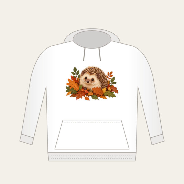 Product image Hedgehog Among Fallen Leaves Hoodie