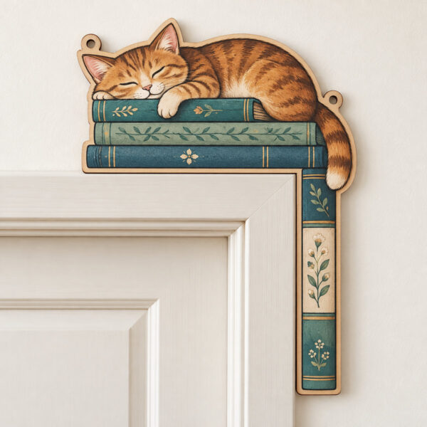 Product image Corner Reading Cat Sign