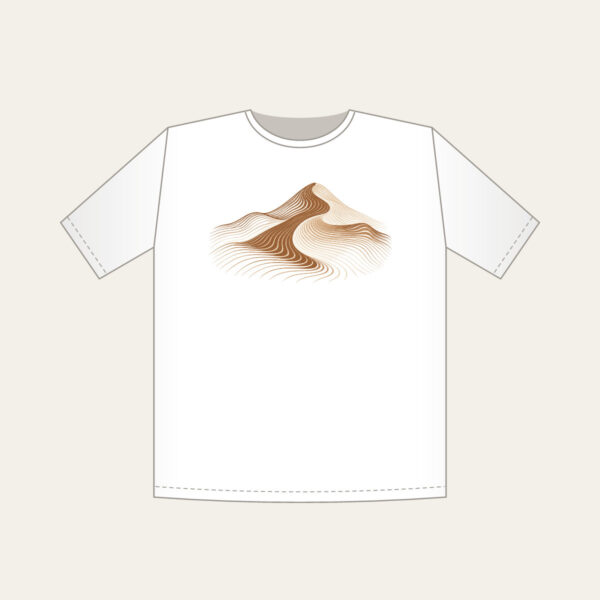 Product image Rolling Dune in Topographic Lines T-Shirt