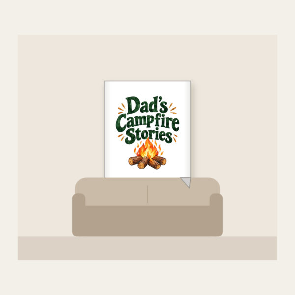 Product image Dad's Campfire Stories Fleece Blanket