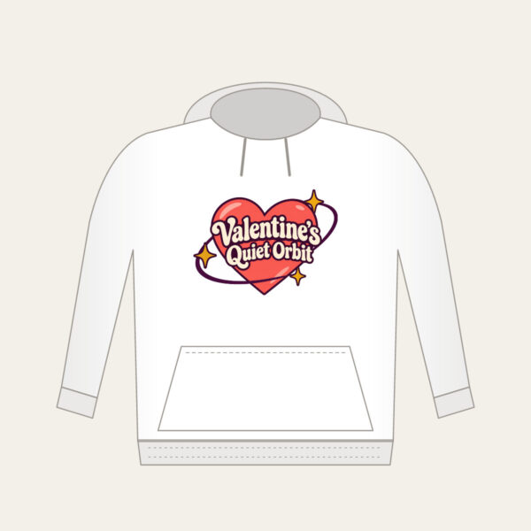 Product image Valentine's Quiet Orbit Hoodie
