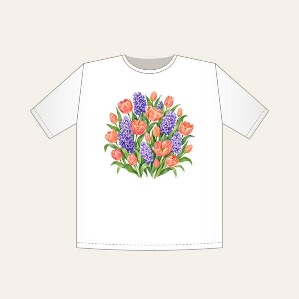 Product image Tulip and Hyacinth Beds T-Shirt