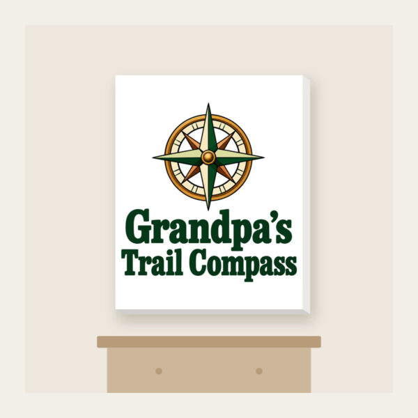 Product image Grandpa's Trail Compass Canvas Print